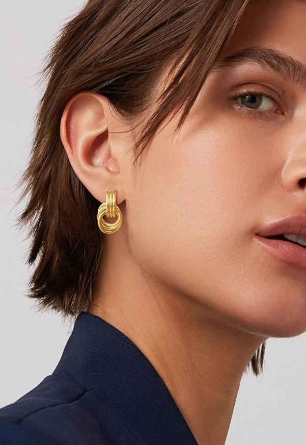 Stelia Earrings 14K Gold
