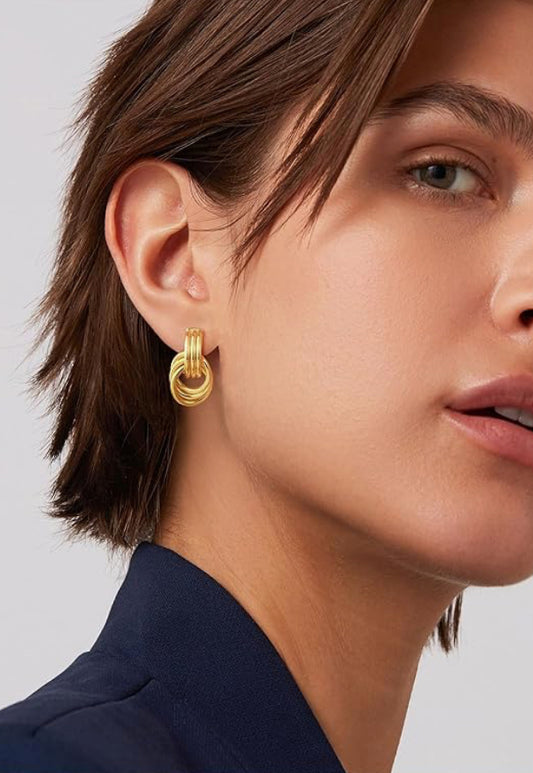 Stelia Earrings 14K Gold
