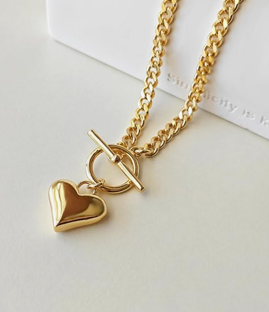 Heart of Gold Stunning 14K Gold