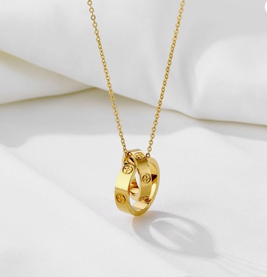 Anillo Necklace 18K Gold