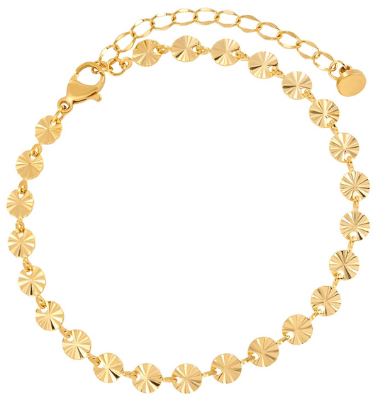 The Louis 18K Gold Plated Bracelet