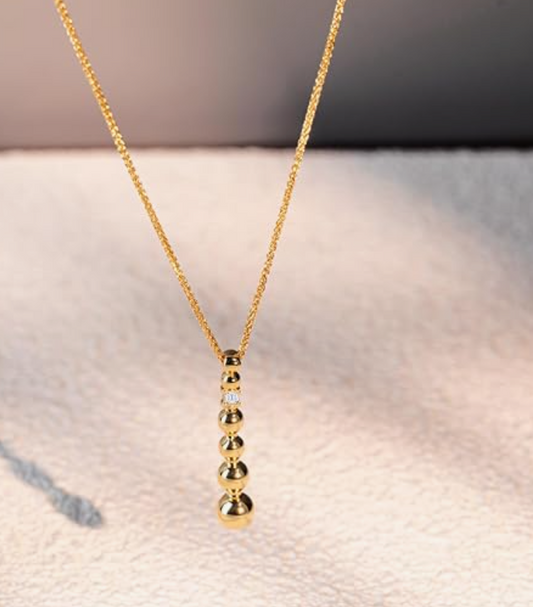 Tower Elegance Gold Necklace